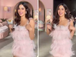 You’ll laugh out loud at Janhvi Kapoor’s goofy chicken dance while flaunting a lovely feather dress