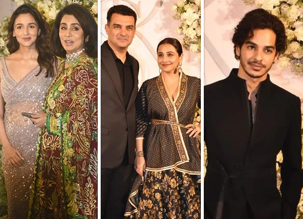 Sidharth Malhotra and Kiara Advani Wedding: Vidya Balan, Ishaan Khatter and others attend the Mumbai reception; Neetu Kapoor gives company to daughter-in-law Alia Bhatt : Bollywood News