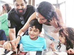 Allu Arjun gives a peek into his “sweet break” with family in Rajasthan; see pic featuring wife Sneha Reddy with kids