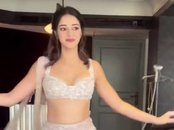 Ananya Panday dazzles in a shimmery lehenga for cousin Alanna Panday’s wedding festivities