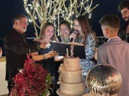 Arjun Kapoor joins Malaika Arora and her family as they host a lavish 70th birthday party for her mother Joyce Arora