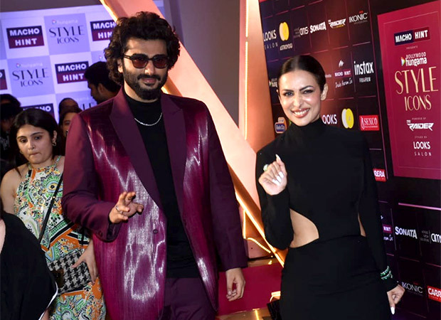 BH Style Icons 2023: Malaika Arora and Arjun Kapoor look electrifying, paint the pink carpet red with their love, watch : Bollywood News