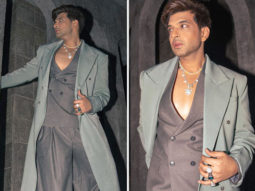 BH Style Icons 2023: Karan Kundrra opts for cool-toned custom-made suit paired with long coat for pink carpet