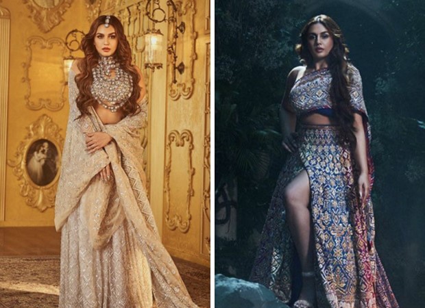 Huma Qureshi exudes a princess aura while wearing regal jewellery and saree by Abu Jani Sandeep Khosla in their most recent fashion film, Mera Noor Hai Mashoor : Bollywood News
