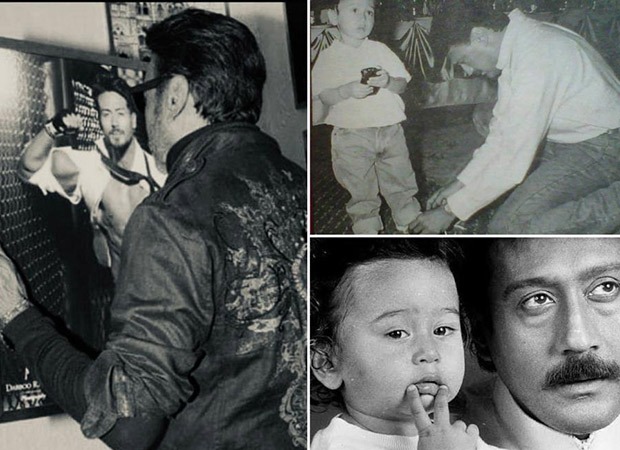 Jackie Shroff wishes son, Tiger Shroff a very Happy Birthday; shares throwback picture