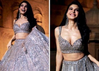 V Tube Jaqlin Ferandez Sex - Jacqueline Fernandez is a sight of ethnic bliss in a stunning silver  lehenga for her latest song : Bollywood News - Bollywood Hungama