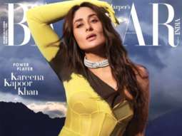 Kareena Kapoor dresses to impress in a yellow one-shoulder dress and rubber corset for the Harper’s Bazaar cover