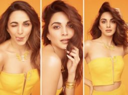 Kiara Advani injected her own sunshine while wearing a yellow coordinated outfit worth Rs. 1,24,204 at Slice event