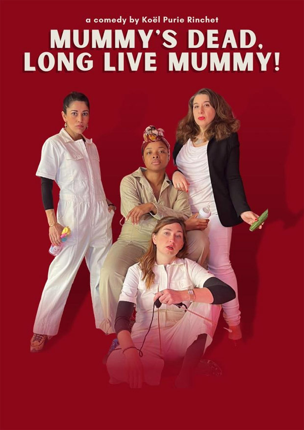 Koël Purie-Rinchet says her play 'Mummy’s Dead, Long Live Mummy' reflects journey of motherhood; calls it "painfully funny"