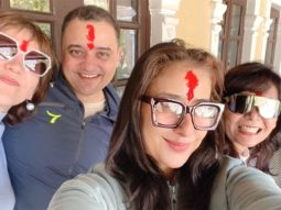 Manisha Koirala celebrates Holi with family and close friends in her hometown Nepal