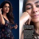 Mrunal Thakur finally opens up on why she had shared a crying photo of herself; say, “There are a lot of problems that the actor or the personality faces”