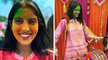 Navya Naveli Nanda playing dhol during Holi 2023 is the best thing you will see on the internet today!
