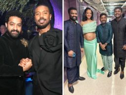 Oscars 2023: Jr. NTR strikes a pose with Creed III star Michael B. Jordan at after party; ‘Naatu Naatu’ singers meet Rihanna, see photos