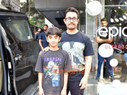 Photos: Aamir Khan spotted with son in Bandra