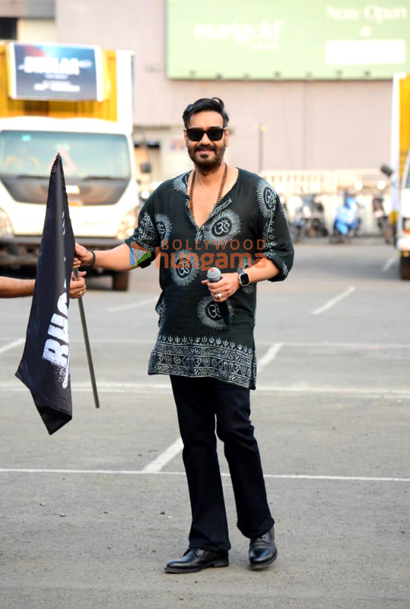 photos ajay devgn flags off the bholaa roadtrip 6