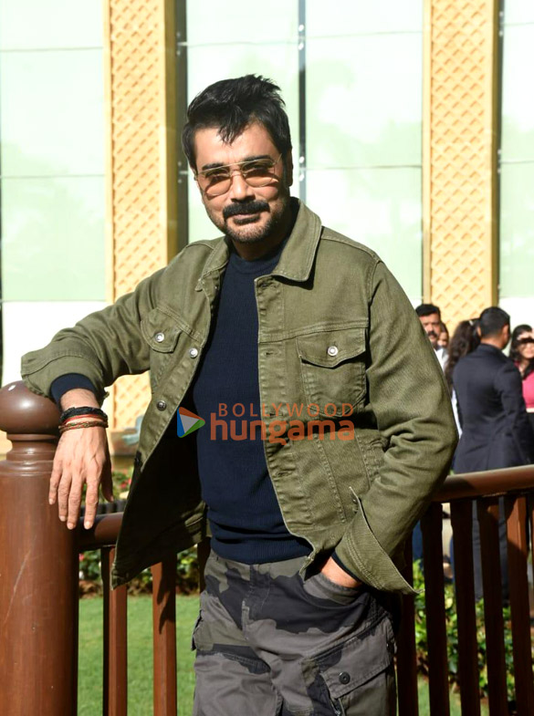 photos aparshakti khurana aditi rao hydari prosenjit chatterjee and sidhant gupta snapped promoting their show jubilee 5