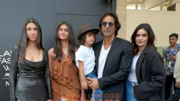Photos: Arjun Rampal and family snapped attending the Lakme Fashion Week 2023