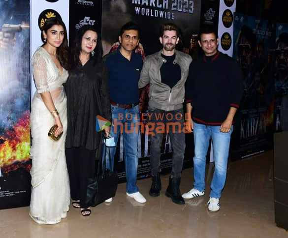Photos: Celebs grace the premiere of Kabzaa Photos: Celebs grace the premiere of Kabzaa