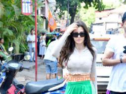 Photos: Giorgia Andriani spotted at a restaurant in Bandra