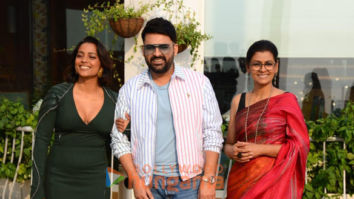 Photos: Kapil Sharma, Shahana Goswami and Nandita Das spotted promoting their film Zwigato at Sun n Sand in Juhu
