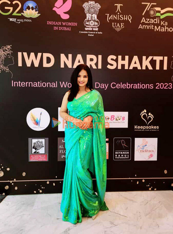 photos neetu chandra snapped at womens day event at indian consulate in dubai 1