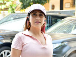 Photos: Neha Bhasin snapped at the gym