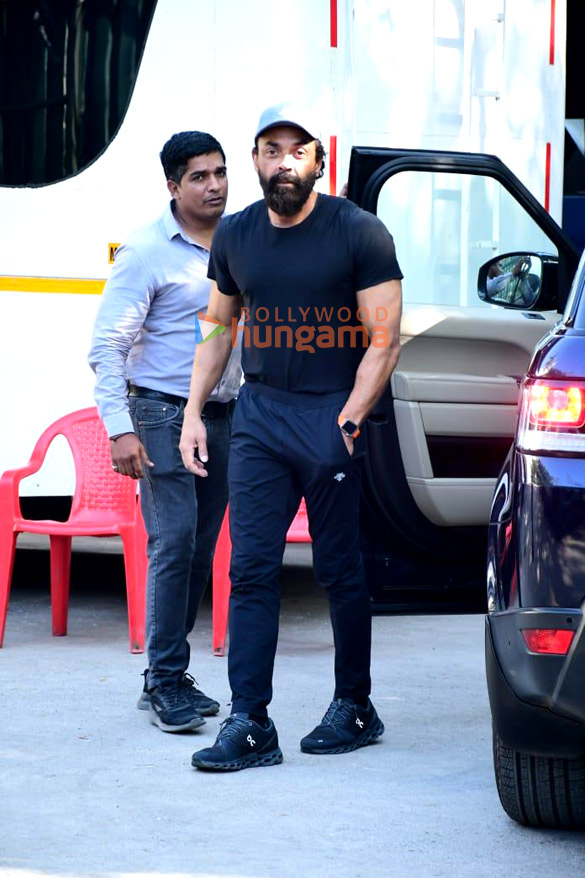 Photos Ranbir Kapoor And Bobby Deol Snapped Shooting For Animal In Juhu ...