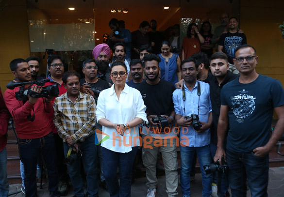 Photos: Rani Mukerji celebrates her birthday with media Photos: Rani Mukerji celebrates her birthday with media
