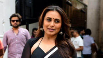 Photos: Rani Mukerji snapped promoting Mrs Chatterjee Vs Norway