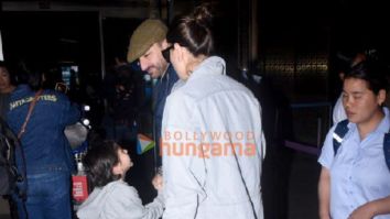 Photos: Saif Ali Khan, Kareena Kapoor Khan and others snapped at the airport