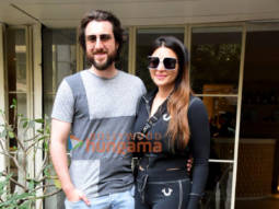 Photos: Shama Sikander and James Milliron snapped in Bandra