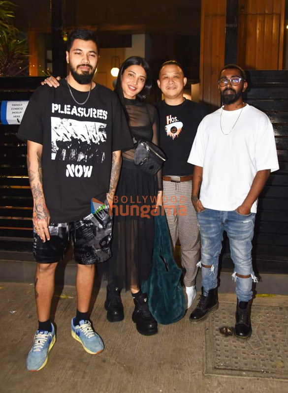Photos: Shruti Haasan snapped at Mizu in Bandra Photos: Shruti Haasan snapped at Mizu in Bandra