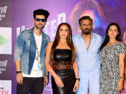 Photos: Suniel Shetty, Karanvir Sharma, Esha Deol and others snapped at the Hunter trailer launch