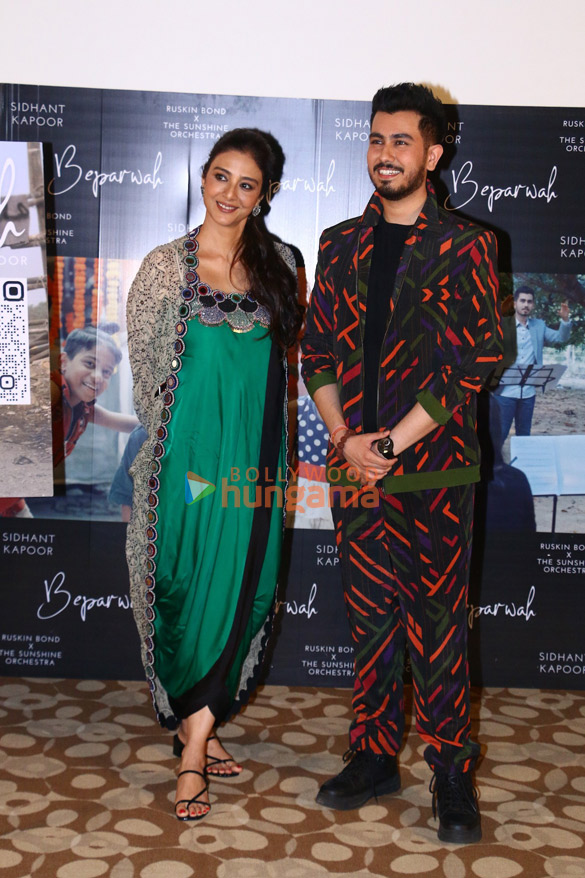 Photos: Tabu attends the launch of Sidhant Kapoor’s first single ‘Beparwah’