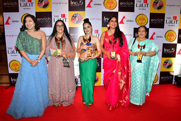 photos uorfi javed and ila arun spotted at the heroini awards 2