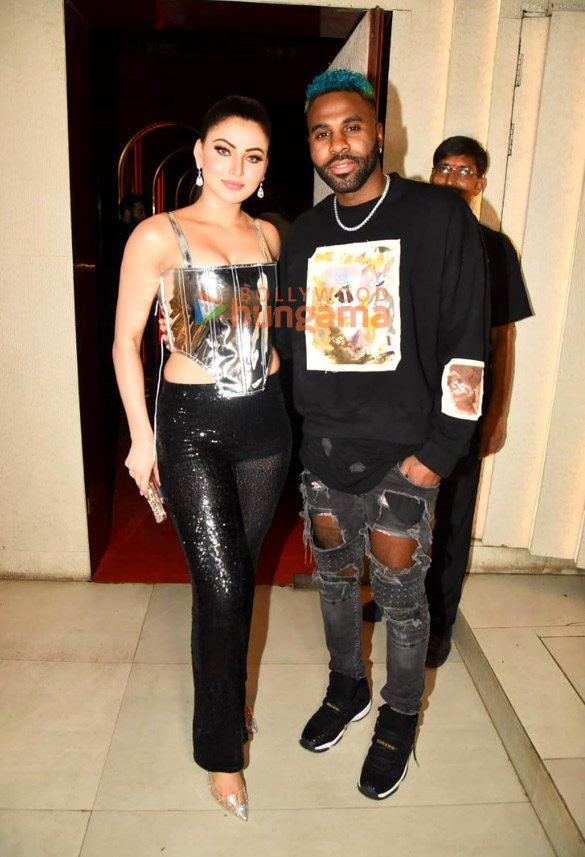 Photos: Urvashi Rautela and Jason Derulo snapped in Bandra