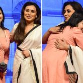 Rani Mukerji turns emotional after meeting Sagarika Bhattacharya at the Mrs. Chatterjee vs Norway event
