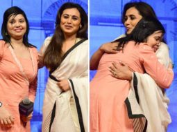 Rani Mukerji turns emotional after meeting Sagarika Bhattacharya at the Mrs. Chatterjee vs Norway event