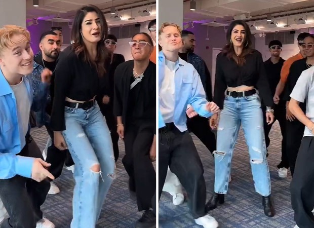 Raveena Tandon dances to ‘Tip Tip Barsa Paani’ with Norwegian group QuickStyle, watch video 