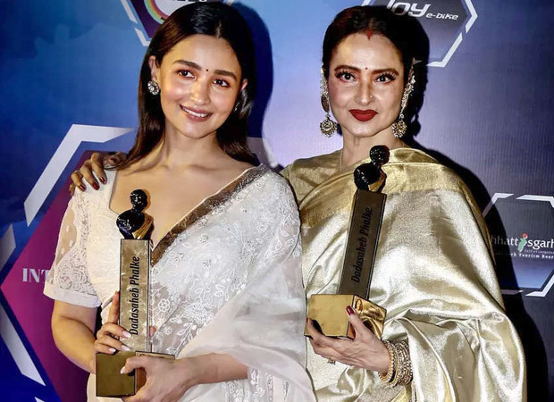 Rekha calls Alia Bhatt ‘beginning of the future legends’, dedicates her award to Gangubai Kathiawadi star, watch video : Bollywood News