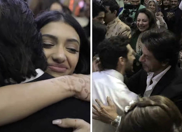 Shah Rukh Khan hugs newlyweds Alanna Pandey and Ivor McCray in heartwarming video; dances with Gauri Khan 