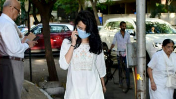 Shraddha Kapoor gets clicked by paps at Kishor Bajaj’s prayer meet