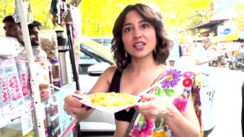 Shweta Tripathi aka Batatawada enjoys some street style maggi