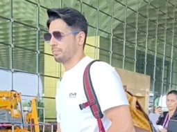 Sidharth Malhotra flaunts his Gucci bag at the airport