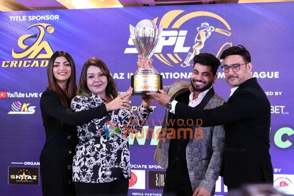 Snapped: Shiv Thakare, Akanksha Puri and others at launch of Naghma Khan’s Shaaz International Premiere League – Season 1 Snapped: Shiv Thakare, Akanksha Puri and others at launch of Naghma Khan’s Shaaz International Premiere League – Season 1