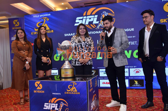 snapped shiv thakare akanksha puri and others at launch of naghma khans shaaz international premiere league season 1 4