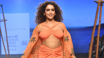 We love Sanya Malhotra’s confidence as she fearlessly walks the ramp!