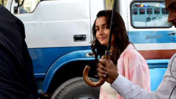 Alia Bhatt spotted outside her vanity van in comfy outfits