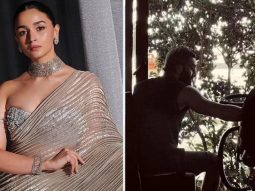 Alia Bhatt deletes and reshares snap of Ranbir Kapoor bonding with daughter Raha; calls them her “world”