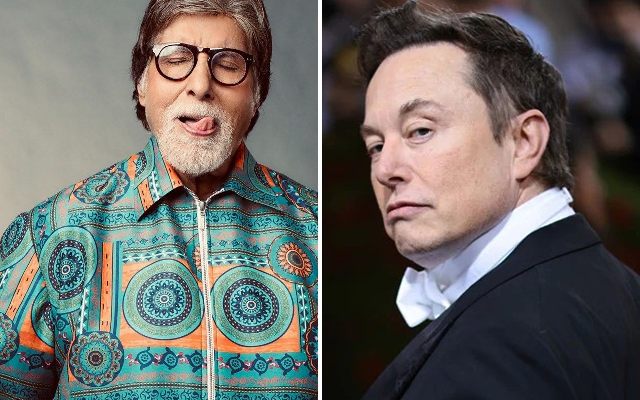 Amitabh Bachchan sings in appreciation of Elon Musk for blue tick restoration on Twitter: “Tu cheez badee hai musk musk” : Bollywood News